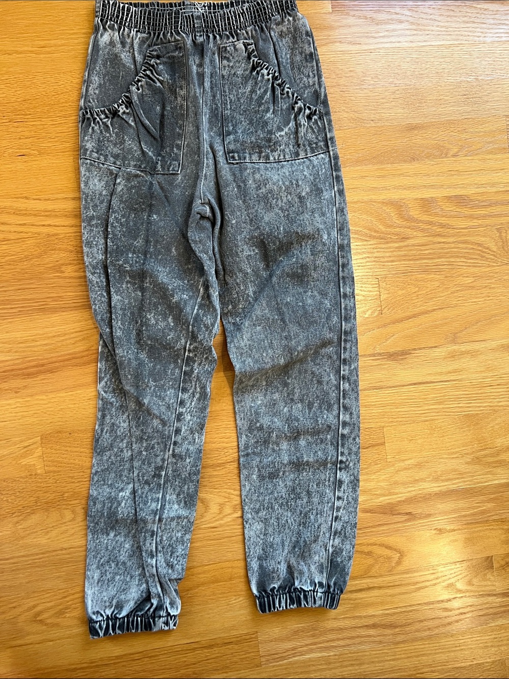 Vintage Cherokee juniors 12 Washed Black Jogger Jeans